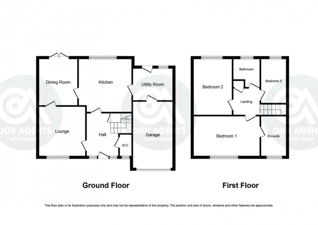 Floorplan for SOLD - MORE PROPERTIES NEEDED - Burgham Park, Morpeth