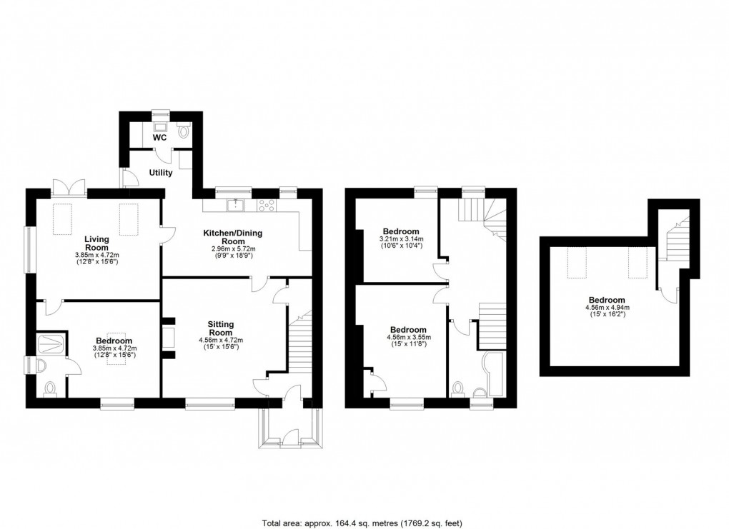 Floorplan for SOLD - MORE PROPERTIES NEEDED - Cockle Park, Morpeth, NE61 3DZ