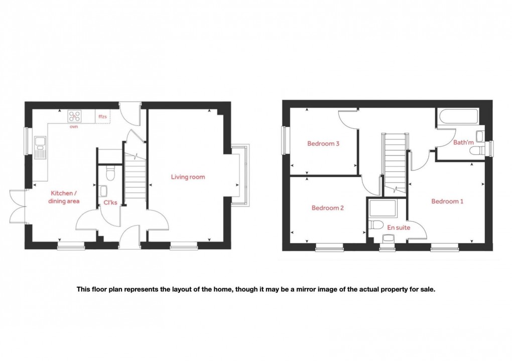 Floorplan for SOLD - MORE PROPERTIES NEEDED - Ingram Way, Morpeth. NE61 2GT